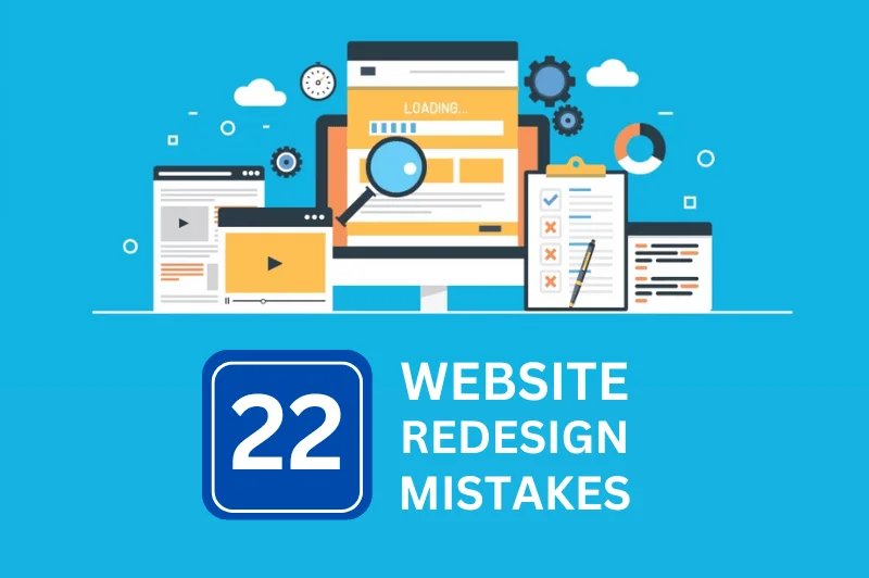 Website Redesign Mistakes
