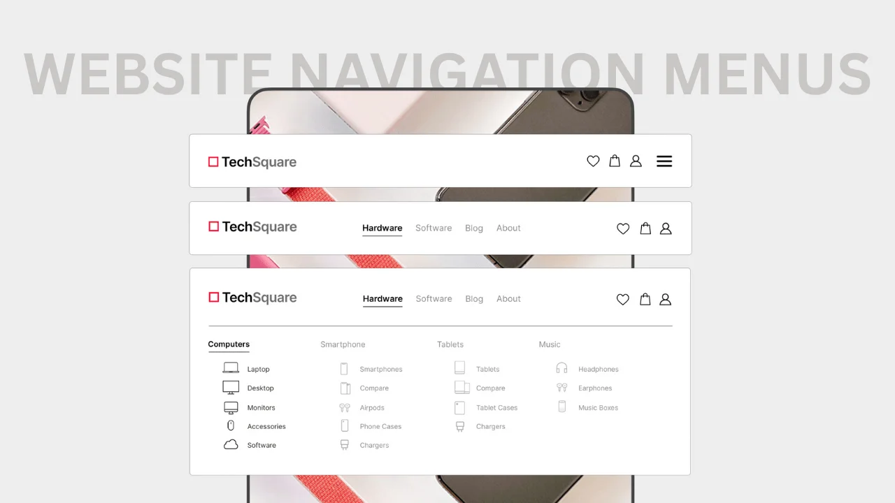 Website Navigation Menus