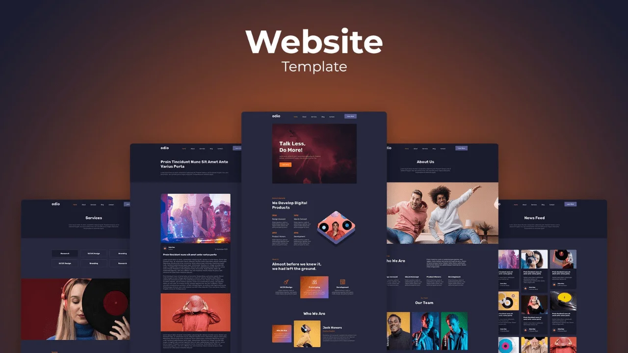 What Is Template Web Design